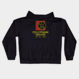 Cellophane Square [Defunct Record Store] Kids Hoodie